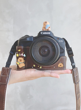 适用于佳能R50保护套r10R8m50 200d ZVE10二代zv1m2相机包XT30Z30