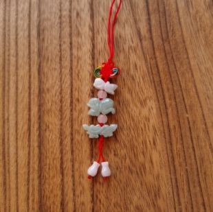 2026年太岁三合六合生肖挂件马鼠牛兔羊马载金宝太岁挂饰百解手绳