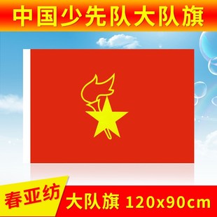 少先队队旗手持中国少年先锋队队旗大队旗手拿小学生少先队员队旗