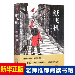 正版 纸飞机书 左昡入选中国作家协会重点作品三四五六年级课外阅读读物 6-8-10-12岁中国当代儿童小说中小学生校园读物青少年文学