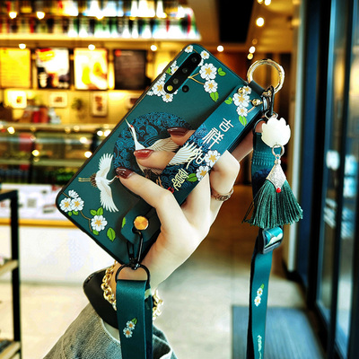 适用oppo硅胶软手机壳中国风情侣