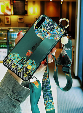 适用于苹果16promax手机壳苹果15/14Plus/11/8薄款iPhone13中国风12Pro全包11PromaxX/XS硅胶耐脏7斜跨绳新款