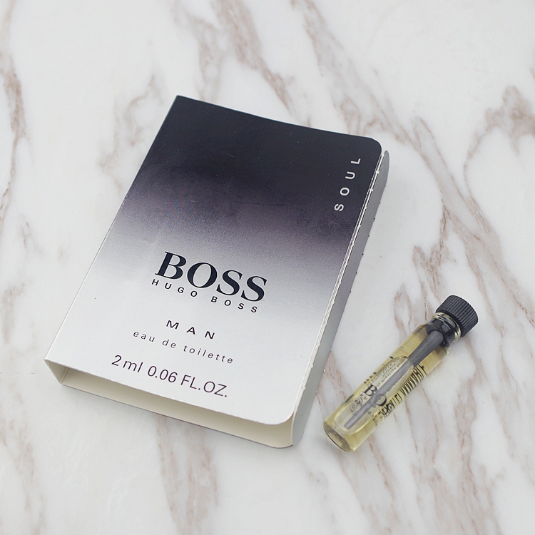 专柜正品Boss博士波士Soul灵魂魅惑精神男士淡香水小样试管2ML