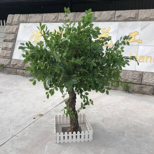 仿真桂花树高端酒店造景免打理