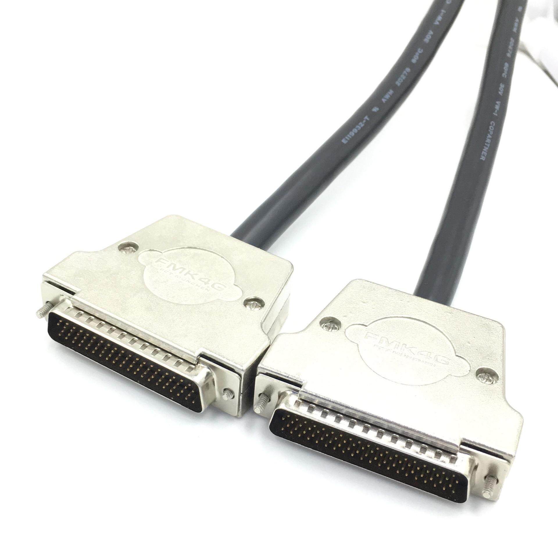 HDB78芯连接线DB78连接线公对公 公对母 母对母HDB78连接数据线