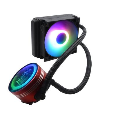 承语120CPU水冷散热器单排一体式 静音RGB风扇/AMDCPU散热器