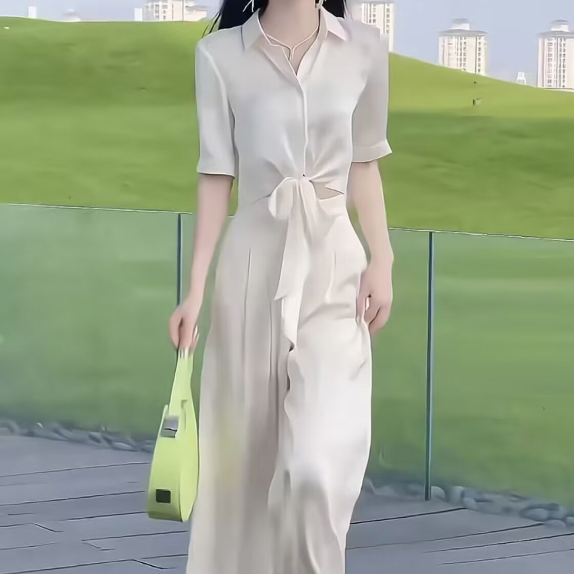 欧货休闲时尚套装女2025夏季新款