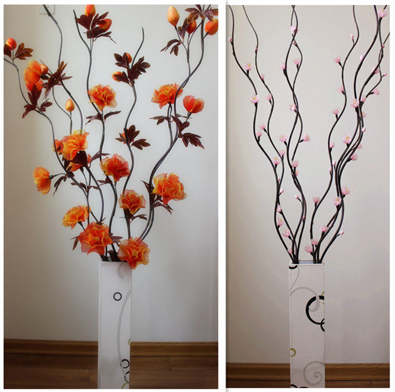 丝网花材料 diy手工成品丝袜花材料包 8枝曲柳小牡丹 梅花套餐