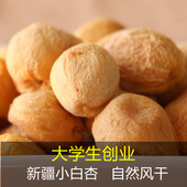 新疆特产吊干杏农家散装 库车小白杏干树上自然风干非蜜饯500g