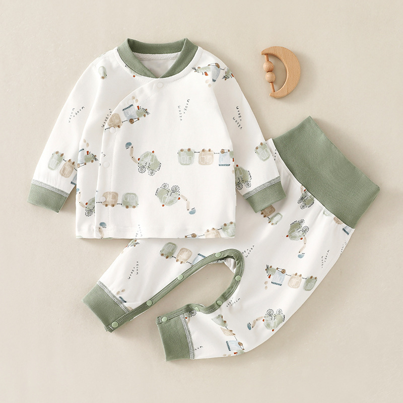 婴儿套装a类纯棉男女宝宝秋衣秋裤新生婴儿衣服宝宝睡衣家居服