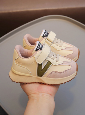 儿童鞋子2024春秋季新款男童炫酷运动鞋女童洋气板鞋潮牌街舞鞋