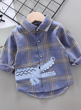 小孩子衣服婴4儿童装1男宝宝背带裤套装2女童两件套3周岁男童秋装