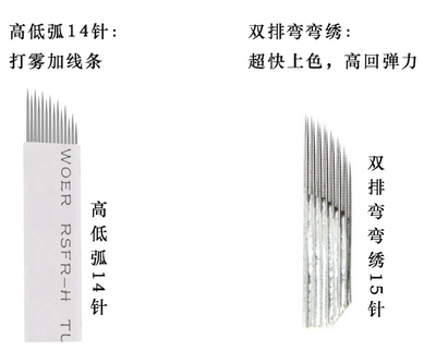 纹绣品手高低弧蓝皮双双永久