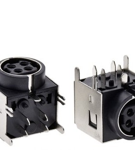 S端子母座 大4芯 S端子DIN-4P 端子插座 DIN-422 MPC-4- 接线插头