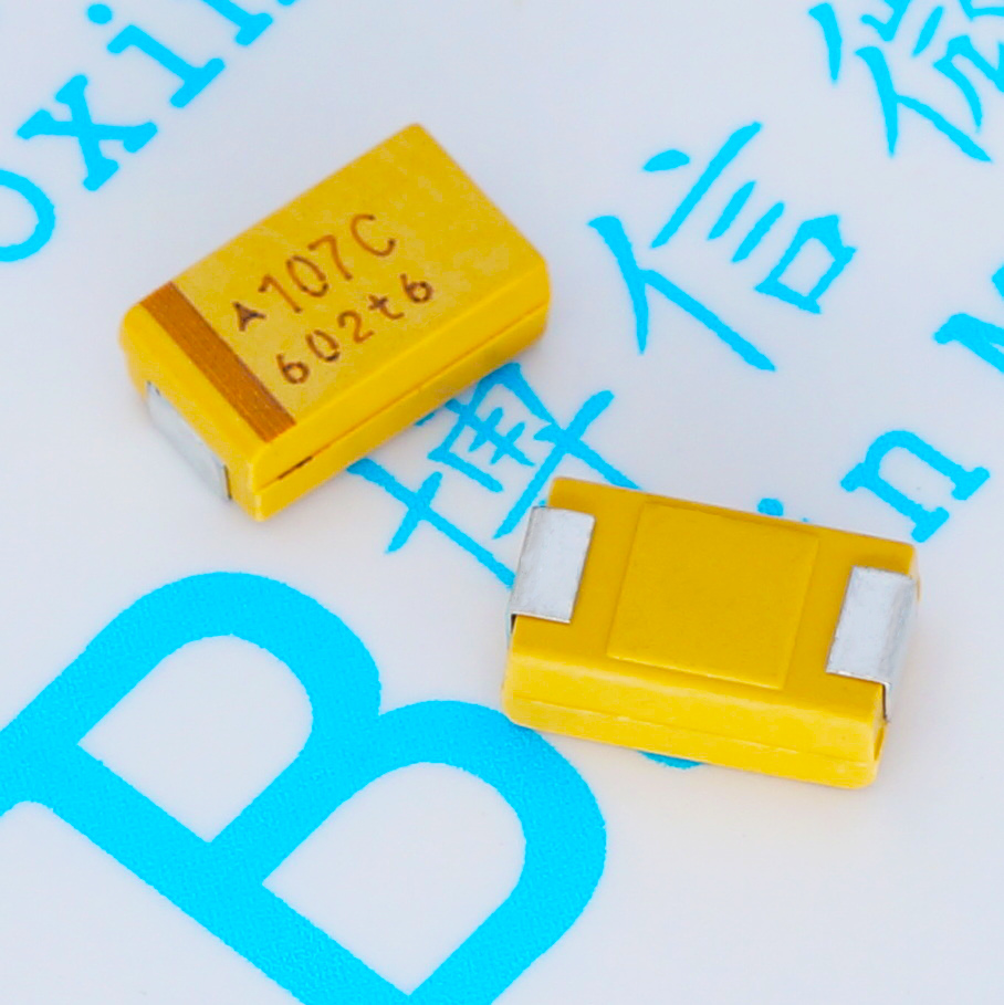 16v100uf107c贴片钽电容黄色