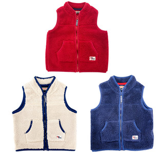 827 5701 8月特价 mikihouse儿童摇粒绒马甲13