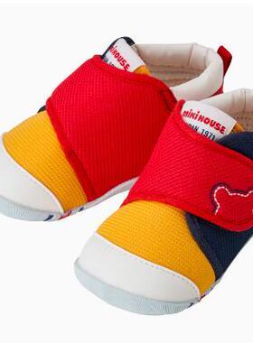 日本制mikihose抗菌一二段获奖学步鞋10-9311-492/10-9312-495