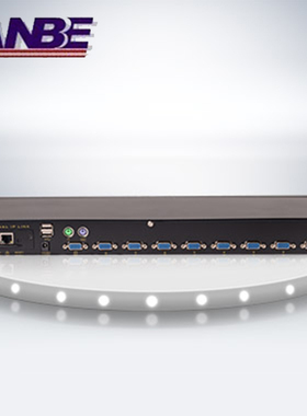 LANBE 蓝宝AI-9108DU 8口IP-KVM切换器远程IP访问管理8口网络数字
