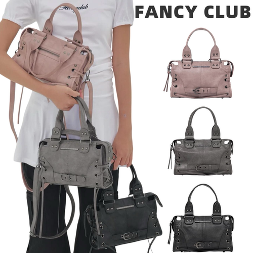 FANCYCLUB迷你机车包铆钉小托特