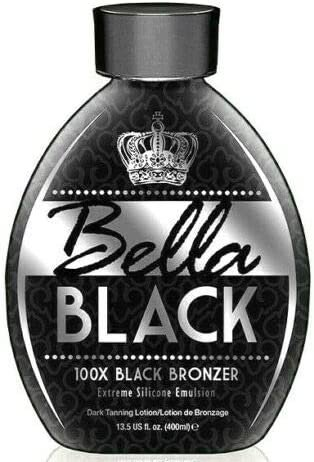 BellaBlack100X含硅胶乳液和香蕉水果提取物瞬间效果室内美黑乳液