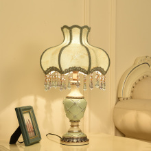 欧式台灯轻奢家用插电式喂奶卧室遥控调节亮度温馨浪漫装饰床头灯