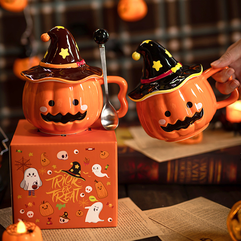 万圣节礼物南瓜杯子女生日伴手礼