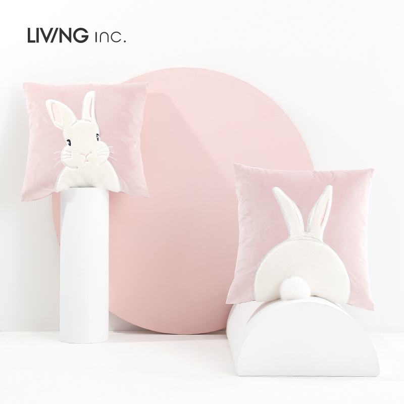 LIVINGinc.兔子抱枕沙发靠垫