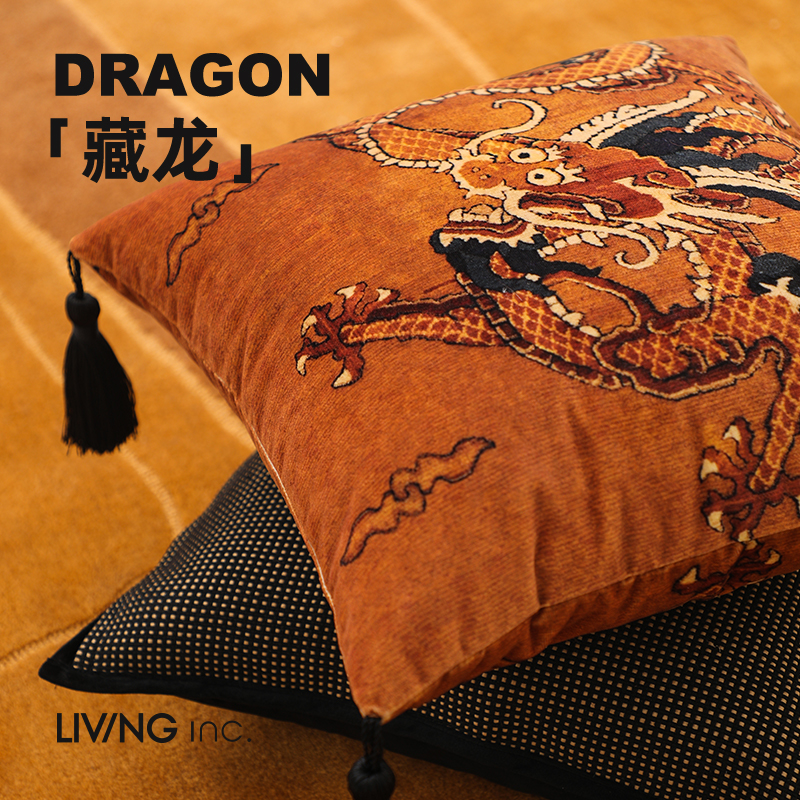 LIVINGinc.抱枕靠垫东方美学