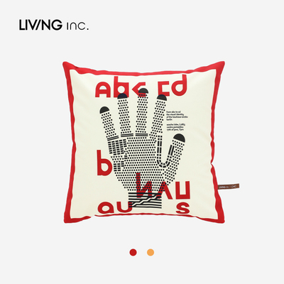 LIVINGinc.艺术抱枕沙发靠垫