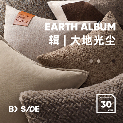 大地色辑抱枕中性力量