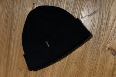 DERAiLLEUR 百搭纯色针织冷帽 黑色