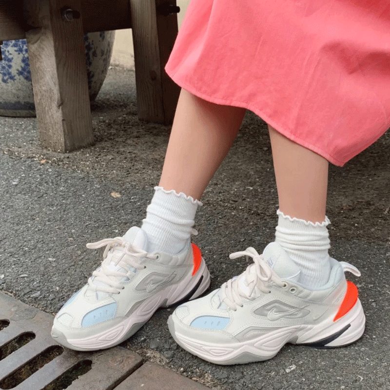 耐克女鞋老爹鞋多色运动休闲跑步轻便厚底M2K TEKNO新包邮AO3108