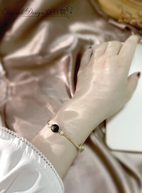 天然水晶星座款纯银水晶手链