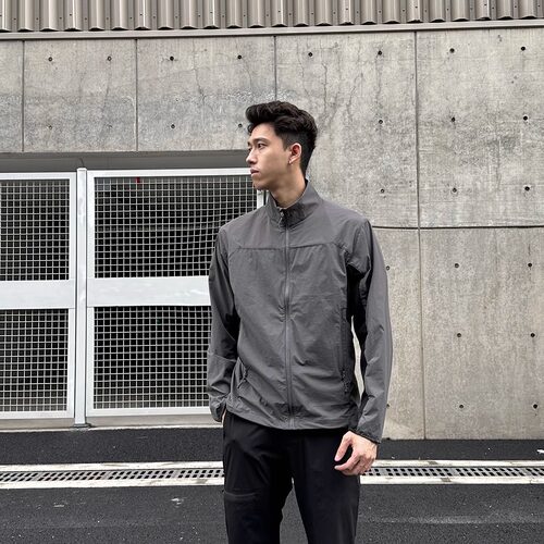 LIMOU秋季鸟版Squamish防晒软壳户外运动立领夹克行政通勤外套男