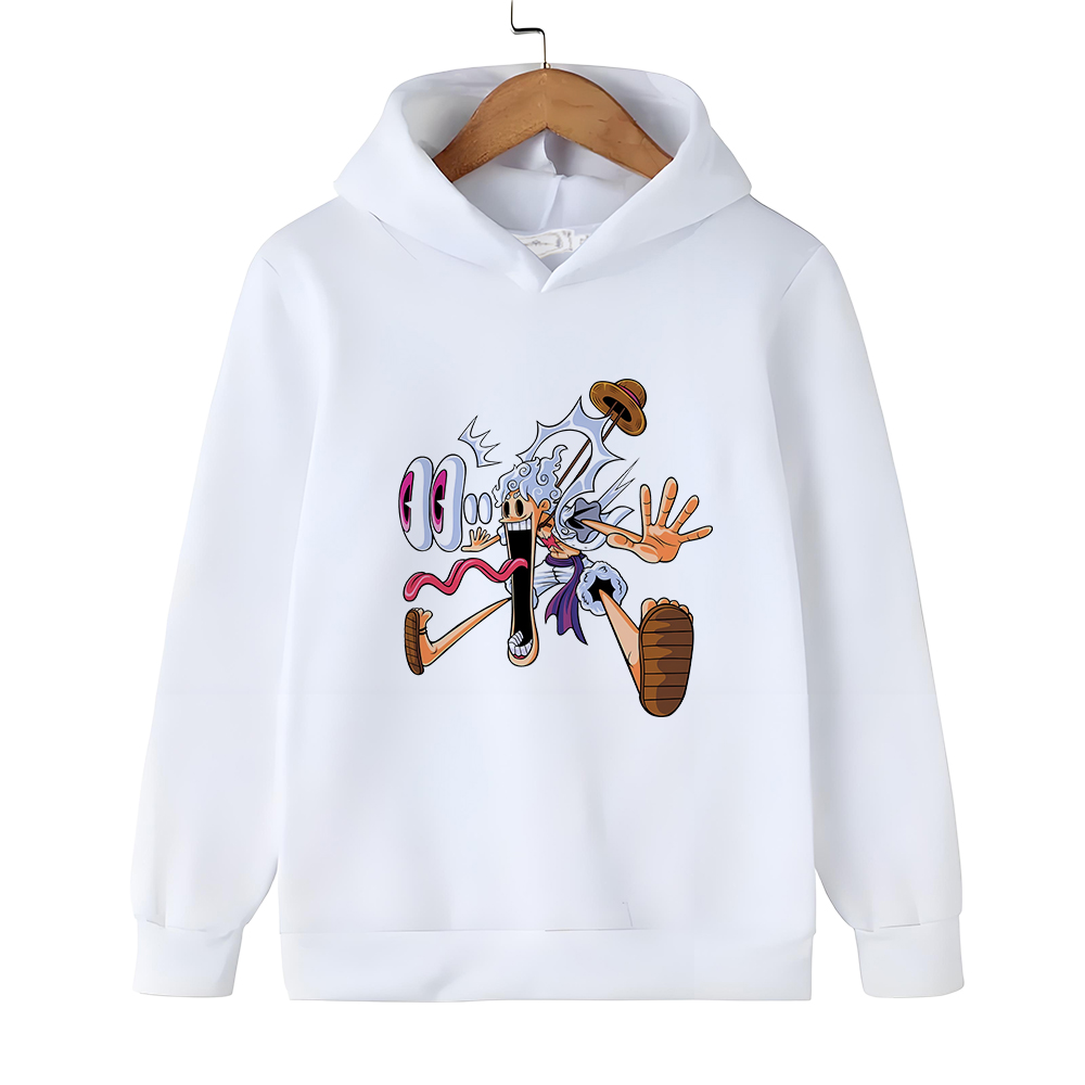 动漫上衣游戏周边海贼王航海王尼克路飞连帽卫衣电影宽松潮流衣服