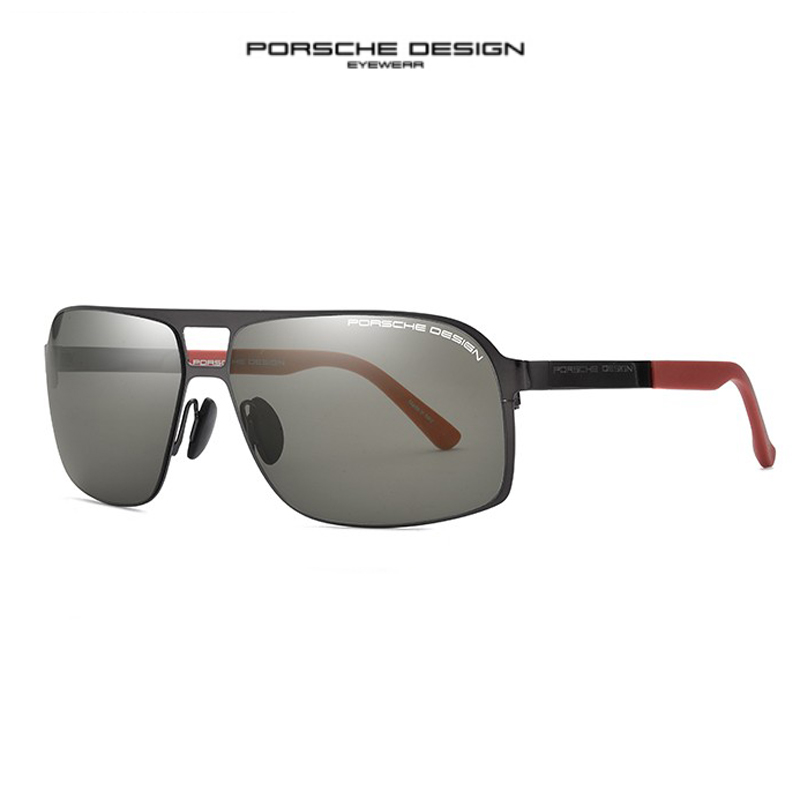 保时捷太阳镜PorscheDesign大框男款 商务超轻墨镜P8579 防紫外线 ZIPPO/瑞士军刀/眼镜 太阳眼镜 原图主图