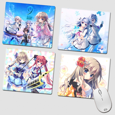 动漫游戏9nine小中号鼠标垫定制