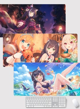 公主连结ReDive超大鼠标垫佩可凯露臭鼬可可萝二次元周边礼品定制