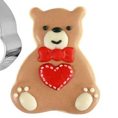 手工翻糖糖霜饼干定制小熊可刻字节日礼物甜品台回礼伴手礼分享