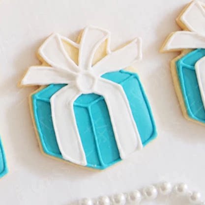 礼物盒翻糖糖霜饼干定制公司可缓年会活动伴手礼圣诞礼物礼品回礼