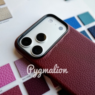 法国进口小牛皮适用于iPhone18proamx苹果手机壳18pro保护套17真皮防摔磁吸相见按键ai全包保护新款2026