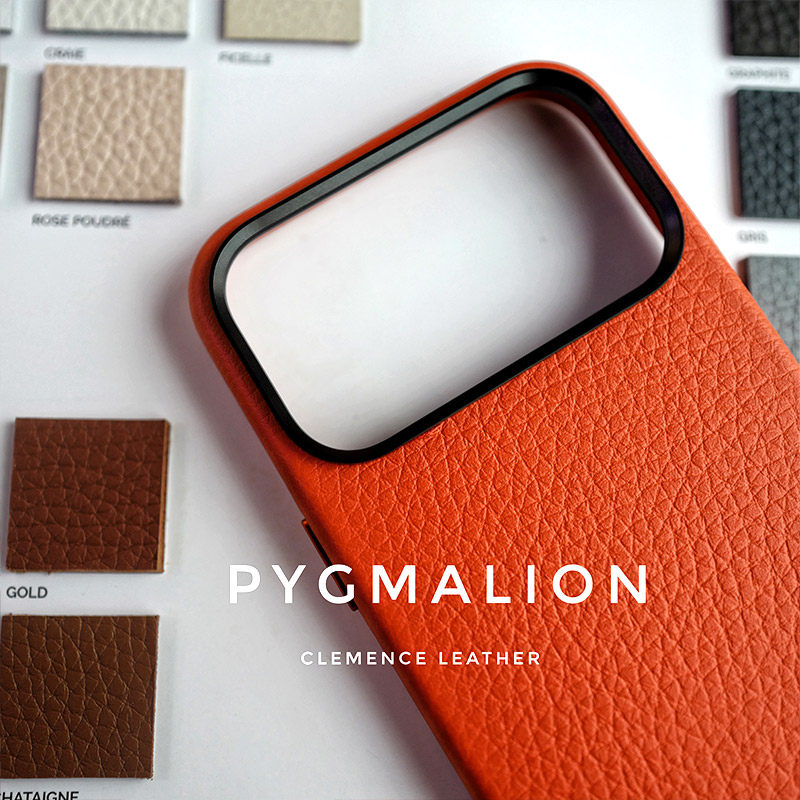 法国小牛皮适应于iPhone17pronmax手机壳苹果16promax保护套air磁吸超薄全包防摔15