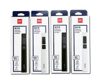 得力2802教学PPT遥控