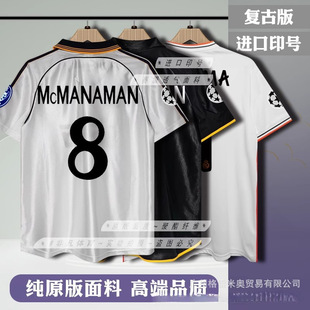 98001314皇M球衣主场客场佩佩C罗卡卡本泽马古蒂短袖复古足球服