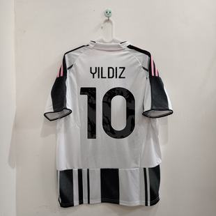 25-26尤文图斯主场球衣10号伊尔迪兹9号弗拉霍维奇球迷版足球服