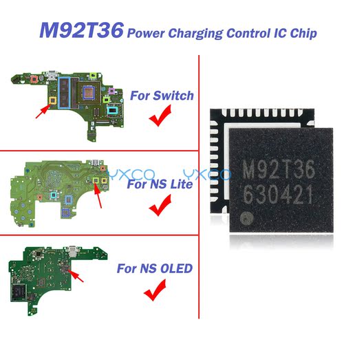 适用switch充电IC原装M92T36芯片