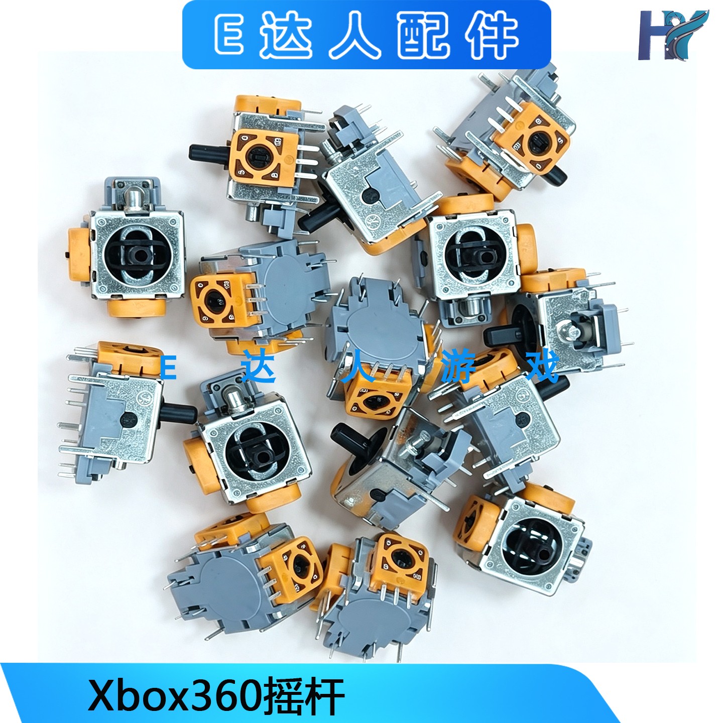适用xbox360手柄摇杆替换 PS2原装摇杆3D xbox360操纵杆B10K摇杆