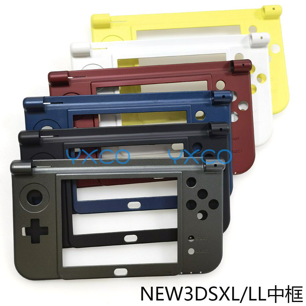 适用于NEW3DSXL/LL机器壳中框替换框 新大三下屏幕液晶款更换配件