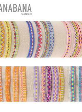 5mm- 西班牙Guanabana品牌手工编织叠戴撞色极细女式手绳手链现货