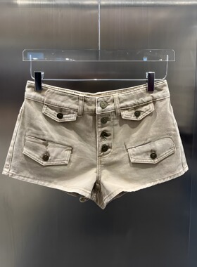 正品3I3R112-240  24秋1  795W 土黄色 工装短裤